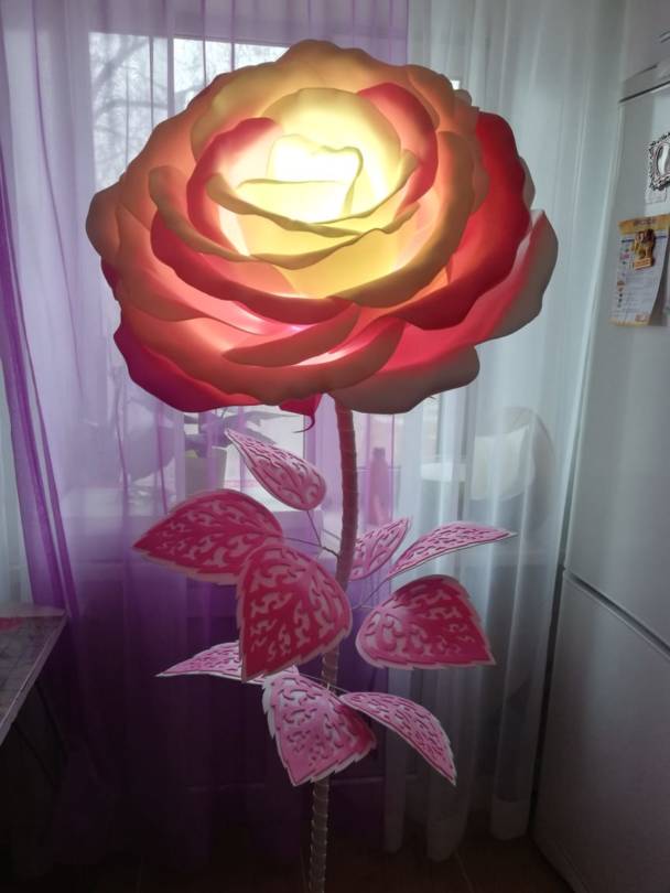Светильники цветы из изолона и фоамирана купить в интернет-магазине | paraskevat.ru
