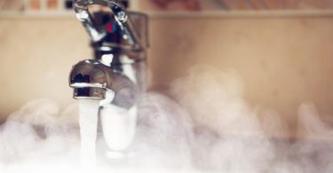 горячая вода костанай